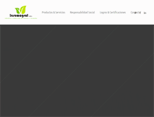Tablet Screenshot of insumagral.com